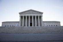 La Cour suprême américaine, le 19 mars 2017 à Washington