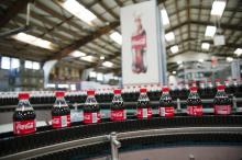 Une usine Coca-Cola à Clamart, le 7 juin 2013
