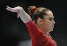 McKayla Maroney lors du championnat du monde 2013 de gymnastique. Elle a accusé lundi 17 octobre le 