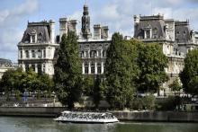 La mairie de Paris, le 11 août 2014