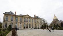 Le Musée Rodin à Paris le 12 novembre 2015