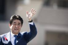 Le Premier ministre japonais Shinzo Abe, le 11 octobre 2017 à Tokyo