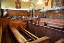 La Cour d'assises de Paris avant le début du procès du frère de Mohamed Merah, le 2 octobre 2017