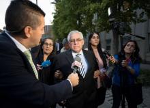 Hector Trujillo quitte le tribunal fédéral de Brooklyn après sa condamnation le 25 octobre 2017
