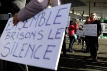 Rassemblement pour dénoncer le harcèlement sexuel à Marseille, le 29 octobre 2017