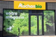 Auchan annonce l'ouverture du premier magasin d'une nouvelle enseigne 100% bio avec l'objectif d'ouv