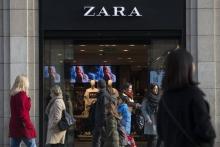 Une boutique Zara à Barcelone (Espagne), le 7 janvier 2017