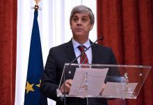 Le ministre portugais des Finances, Mario Centeno - ici le 30 novembre 2017 à Lisbonne - semble favo