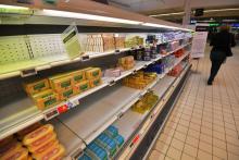 L'explosion des ventes de beurre, due à une crainte de pénurie depuis un mois en France, est en cour