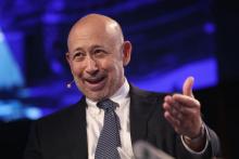 Le patron de Goldman Sachs, Lloyd Blankfein, à New York, le 20 septembre 2017