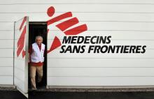 Un local de MSF à Bordeaux-Merignac, le 13 janvier 2010