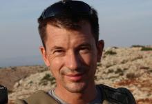 Une photographie fournie par la famille de John Cantlie, photojournaliste britannique enlevé en Syri