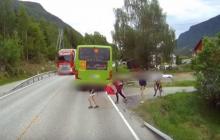 Accident, Car, Bus, Camion, Norvège