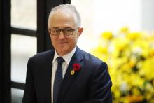 Le Premier ministre australien Malcolm Turnbull, au sommet de l'APEC au Vietnam, le 11 novembre 2017