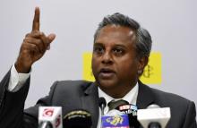 Salil Shetty, secrétaire général d'Amnesty International, le 5 avril 2017 à Colombo