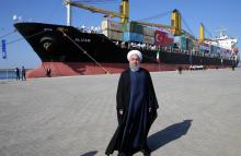 Photo du président iranien Hassan Rohani fournie le 3 décembre 2017 par son bureau à l'occasion de l