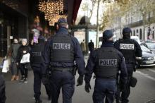 Patrouille de police, le 30 novembre 2017 à Paris