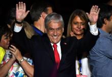 L'ex-chef d'Etat de droite Sebastian Piñera s'apprête à voter au 2e tour de l'élection présidentiell