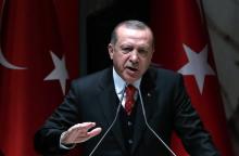 Le président turc Recep Tayyip Erdogan, ici le 17 novembre 2017 à Ankara