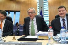 Le président de la Commission Jean-Claude Juncker à Bruxelles, le 6 décembre 2017