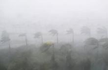 L'ouragan Irma frappant Miami, en Floride, le 10 septembre 2017
