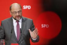 Le président du SPD Martin Schulz, le 20 novembre 2017 à Berlin