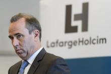 L'ex-directeur général du groupe LafargeHolcim, Eric Olsen, le 3 mai 2017 à Zurich