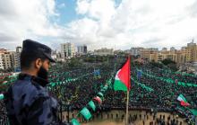 Les partisans du Hamas marquent le 30e anniversaire de la création du mouvement islamiste palestinie