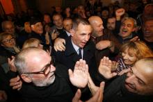 Gilles Simeoni, tête de liste de la coalition nationaliste qui a triomphé aux élections territoriale