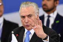 Le président brésilien Michel Temer a de nouveau appelé le Congrés à voter son projet de réforme controversé des retraites