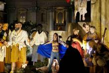 Femen seins nus Vatican