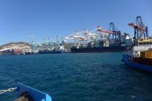 Le port de Tanger Med au Maroc.