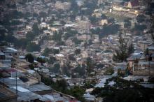 View of the commune of Petion Ville in the Haitian capital Port-au-Prince, on November 23, 2017.