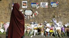 Hommages aux victimes de l'attaque contre la mosquée de Finsbury Park, à Londres, le 20 juin 2017