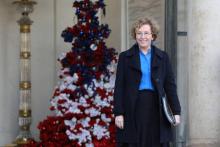 La ministre du Travail Muriel Pénicaud à Paris, le 3 janvier 2018
