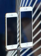 Un iPhone6 et un iPhone 6 Plus