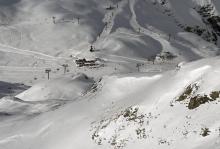 La station de ski de Val d'Isère, un des domaines skiables détenu par la Compagnie des Alpes