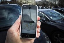 Nouvelle action de chauffeurs VTC contre Uber à Paris, 13 interpellations