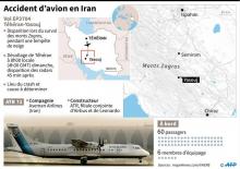 Localisation du crash de l'avion qui transportait une soixantaine de personnes dans une région montagneuse près Yasouj en Iran