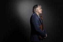 Le célèbre violoniste de jazz Didier Lockwood, le 31 mai 2017 à Paris