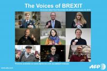 Reportage photographique réalisé du 24 novembre 2017 au 22 janvier 2018 sur des personnes à travers l'Europe dont les carrières sont déjà profondément marquées par le Brexit