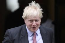 Le ministre britannique des Affaires étrangères Boris Johnson à Londres, le 8 février 2018