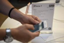 Apple a vendu 41 millions d'iPhone sur la période, en hausse de 1,55% sur un an