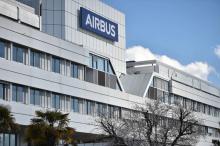 Le siège d'Airbus à Blagnac, dans la banlieue de Toulouse, le 6 mars 2018