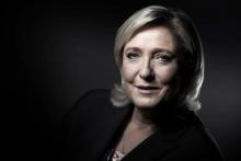 Marine Le Pen en octobre 2016
