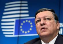 José Manuel Barroso, le 24 octobre 2014 à Bruxelles