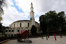 La grande mosquée de Bruxelles, le 3 octobre 2017