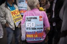 Manifestation de retraités à Paris le 29 septembre 2016