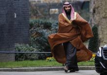Le prince héritier saoudien Mohammed ben Salmane, à Londres le 7 mars 2018