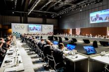 Réunion des ministres du G20 Finances, à Buenos Aires, le 19 mars 2018